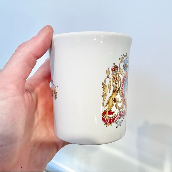 Vintage 1981 Prince Charles and Princess Diana Made in England Mug - Picture 5 of 7